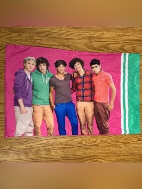 One Direction Pillow Case Harry Styles Liam Payne Double Sided Boy Band